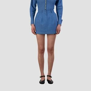 NEW ELIF ella mini skirt in blue
